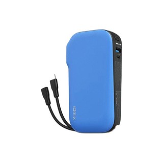 IDMIX CH07 移动电源充电器数据线三合一 蓝色 10000mAh 20W 快充