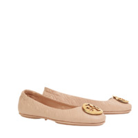 TORY BURCH 汤丽柏琦 MINNIE 女士平底单鞋 50736 肉粉色 40