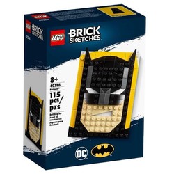 LEGO 乐高 Brick Sketches系列 40386 蝙蝠侠