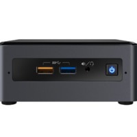 intel 英特尔 豆子峡谷 NUC8I3BEHS 青春版 商用台式机 黑色 (酷睿i3-8140U、核芯显卡、风冷)