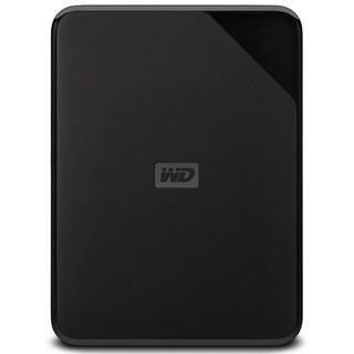 Western Digital 西部数据 Elements SE 新元素系列 2.5英寸Micro-B移动机械硬盘 1TB USB 3.0 经典黑