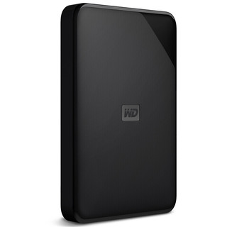 Western Digital 西部数据 Elements SE 新元素系列 2.5英寸Micro-B移动机械硬盘 1TB USB 3.0 经典黑