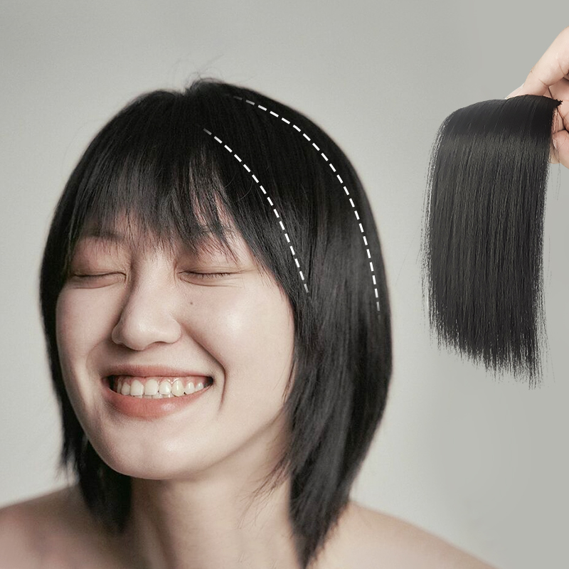 假发片增发量蓬松头顶补发器薄款两边侧短发垫发根少女增厚垫发片