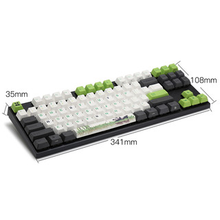 VARMILO 阿米洛 熊猫主题 VA87 87键 有线机械键盘