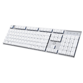 Dareu 达尔优 EK820 104键 有线机械键盘 白色 国产青轴 单光