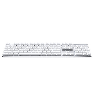 Dareu 达尔优 EK820 104键 有线机械键盘 白色 国产青轴 单光