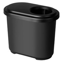 IRIS 爱丽思 车载垃圾桶 经典黑 桌面垃圾桶小号