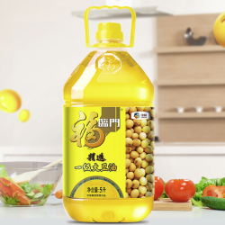 移动端京东百亿补贴福临门精选一级大豆油5l