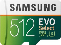 SAMSUNG 三星 三boom EVO Select 512GB microSD存储卡 含税