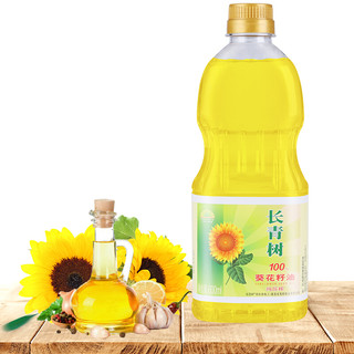 长青树 纯压榨葵花籽油 600ml