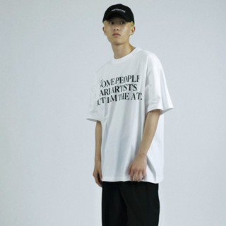 ATTEMPT MANUFACTURE系列 男女款圆领短袖T恤 MA21-TEE02