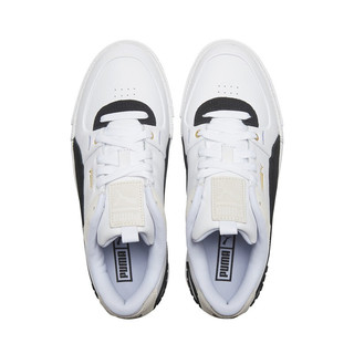 PUMA 彪马 Cali Sport Heritage 女子休闲运动鞋 373080-01 白黑 39