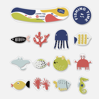 钓鱼玩具磁性套装电动