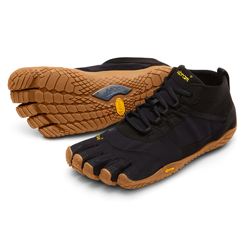 vibram VTREK 女子户外五指鞋 18W7401 黑色 36