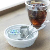 Prime会员：Kalita HASAMI 合作款 陶瓷滤杯托盘