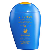 SHISEIDO 资生堂 Shiseido 资生堂 新艳阳夏臻效水动力防护乳液/蓝胖子防晒霜 150ml SPF50+