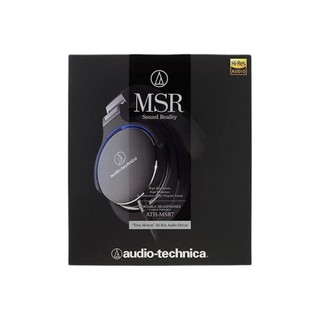 audio-technica 铁三角 ATH-MSR7 耳罩式头戴式有线耳机 黑色 3.5mm