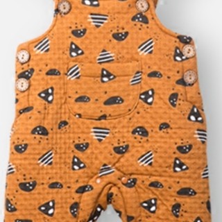 麦拉贝拉 BD74210 婴儿背带裤 橘色 100cm