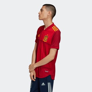 阿迪达斯 官网 男装足球西班牙国家队主场球员版短袖球衣FI6250