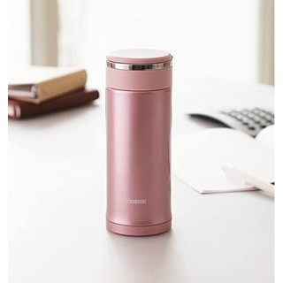 ZOJIRUSHI 象印 SM-JE36 不锈钢保温杯 360ml 桃粉色