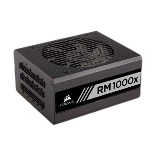 USCORSAIR 美商海盗船 RM系列 RM1000x 金牌（90%） 全模组AT电源 1000W +Airflow 5000D RGB 风冷机箱 单侧透 白色