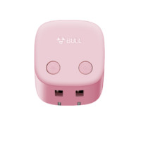 BULL 公牛 U212TP 充电器 USB-A 12W 粉色