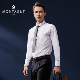 MONTAGUT 梦特娇 1SH420301E 男士纯色商务正装衬衫