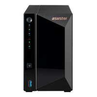 ASUSTOR 爱速特 AS3302T 双盘位NAS（RTD1296、2GB） 黑色