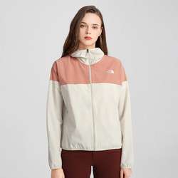 THE NORTH FACE 北面 2021北面春夏新品 女款户外防泼水宽松薄款夹克外套