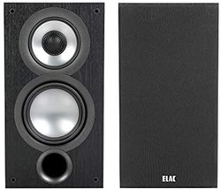 ELAC Uni-Fi 2.0 UB52 书架式扬声器（对），黑色（UB52-BK）