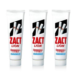 LION 狮王 ZACT 渍脱牙膏 150克*3