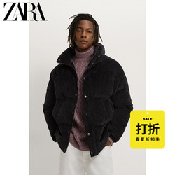 ZARA [折扣季]男装 灯芯绒棉服面包服夹克外套 05320314800