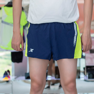 【专柜同款】夏季短裤男专业跑步运动裤舒适百搭跑步男裤 L 深兰