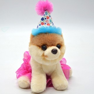 GUND 冈德 BOO系列 6049507 小布-生日帽 13cm