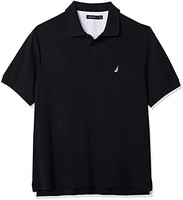 NAUTICA 诺帝卡 Nautica Men's Classic Fit Short Sleeve Solid Soft Cotton Polo Shirt