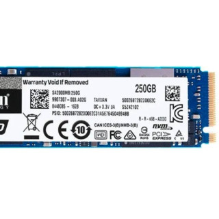 Kingston 金士顿 A2000 NVMe M.2 固态硬盘 250GB（PCI-E3.0）