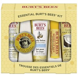 BURT'S BEES 小蜜蜂 礼品装护肤品5件套（清洁霜+护手霜+润肤露+护足霜+润唇膏)