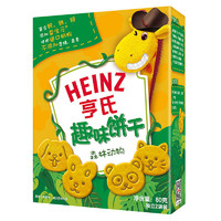 PLUS会员：Heinz 亨氏 森林动物趣味饼干 80g