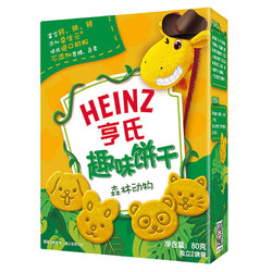 Heinz 亨氏 趣味饼干 森林动物 80g