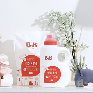 B&B 保宁 宝宝洗衣液 香草香型 1800ml*2瓶