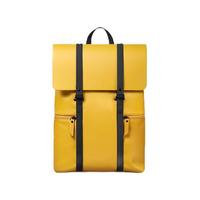 Gaston Luga SPLASH系列 男女款双肩包 8001 芥末黄/典雅黑 中号