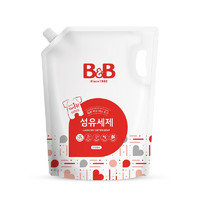 B&B 保宁 韩国B&B保宁必恩贝进口天然宝宝洗衣液补充装2100ml*4袋