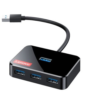 Lenovo 联想 C109 USB 3.0 4口集线器 0.25m 黑色