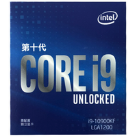 intel 英特尔 酷睿 i9-10900KF CPU 3.7GHz 10核20线程