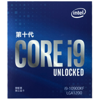 intel 英特尔 酷睿 i9-10900KF CPU 3.7GHz 10核20线程