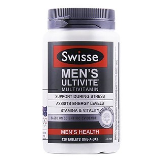 Swisse 斯维诗 Ultivite 男士复合维生素片 120片*2瓶