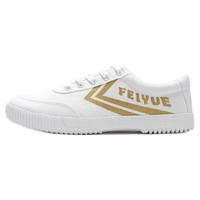 Feiyue 飞跃 中性运动帆布鞋 8108 白/金 40