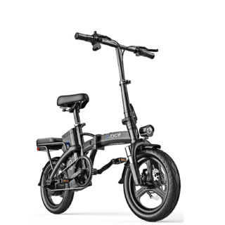 G-force 电动自行车 TDT07Z 48V15Ah锂电池 炫酷黑 铝合金畅行版