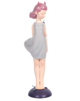 本艺术空间 贾晓鸥 作品 等风来 个性小女孩 雕塑摆件 紫色 35×13×11cm