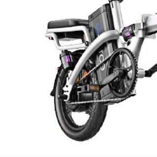 G-force 电动自行车 TDT07Z 48V6.6Ah锂电池 珠光白 铝合金畅行版